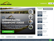 Tablet Screenshot of german-racing.com